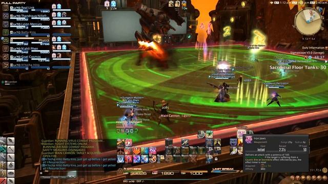 FFXIV Stormblood - O7S Static Wipe Compilation Part 2