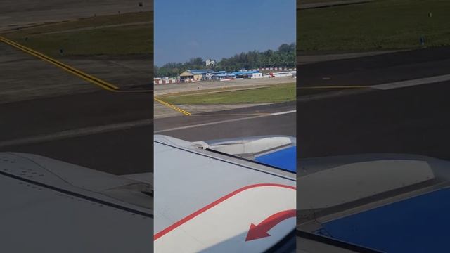 Indigo Flight Take Off from Port Blair To Hydrabad смотреть онлайн