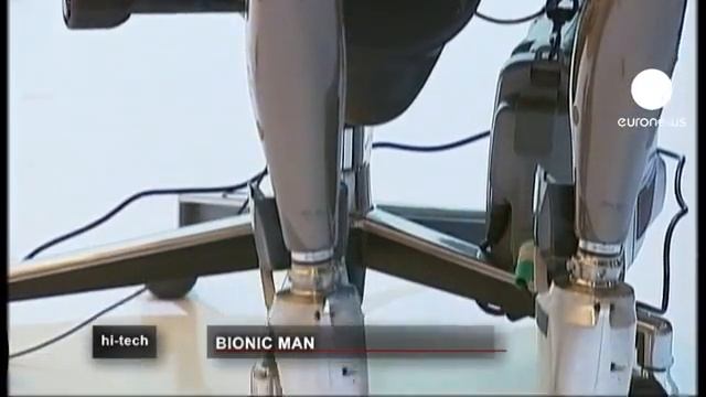 euronews hi-tech - Meet Rex - the world's first real bionic man смотреть онлайн