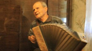 гармонист Пётр Дегтярёв, 86 лет - «Шли три героя с германского боя»