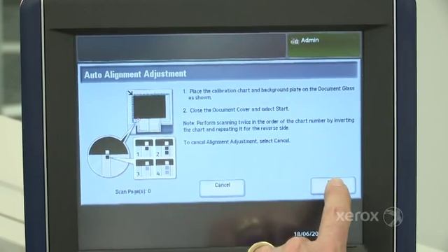 Xerox C&J 75 Simple Image Quality Adjustment (SIQA) Media Registration смотреть онлайн