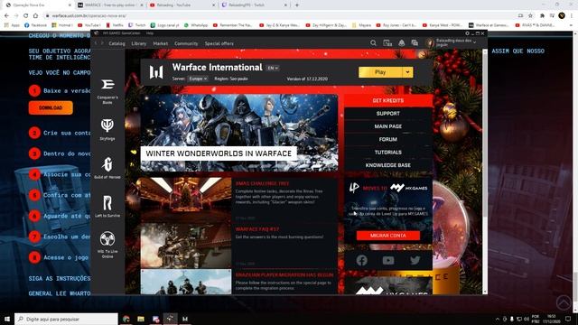COMO FAZER A MIGRAÇÃO WARFACE BRASIL (TUTORIAL RÁPIDO) смотреть онлайн