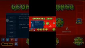 Тутор/как скачать geometry Dash mod menu 2.2