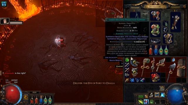 Path of Exile (3.2) Kinetic Blast Barrage Pathfinder Act 4 Ep 11 Friend Is best смотреть онлайн