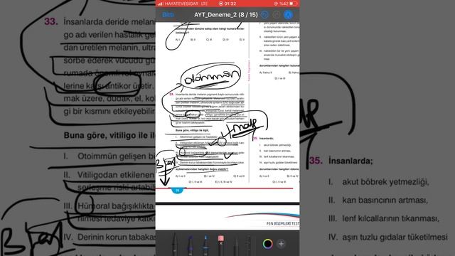 YANIT YAYINLARI ONLİNE GÜNCELLENMİŞ AYT DENEME-1 BİYOLOJİ SORU ÇÖZÜMÜ SAKIN KAÇIRMA!!! смотреть онлайн