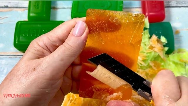 ASMR Soap Cutting Glycerin Soap АСМР мыло Резка мыла Релакс #relaxtime