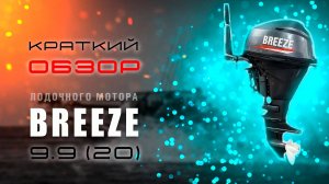 Обзор четырехтактного лодочного мотора Breeze 9.9 (20)