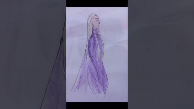 Акварельные скетчи по ВЛАСТЕЛИНУ КОЛЕЦ! LOTR Властелин колец и Хоббит смотреть онлайн