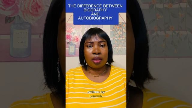 THE DIFFERENCE BETWEEN BIOGRAPHY AND AUTOBIOGRAPHY #learning #howtopronounce #pronunciation#english смотреть онлайн