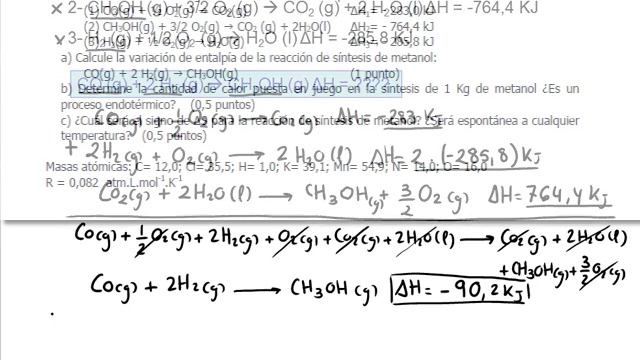 Selectividad quimica murcia 2011. Termoquimica смотреть онлайн