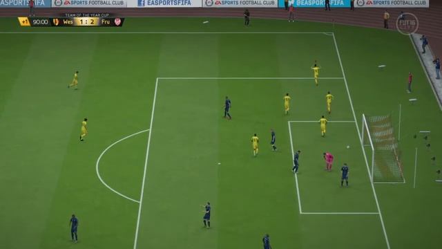 Пробросил в очко и забил гол! FIFA 16 смотреть онлайн