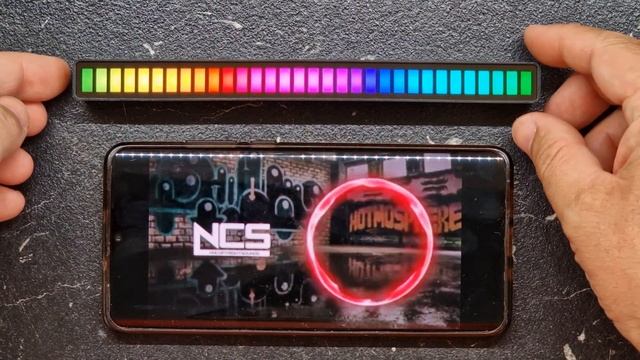 32 LED RGB VU meter with 32 bit ARM processor. Unboxing and review. смотреть онлайн