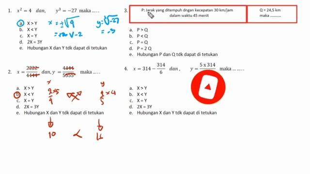 PREDIKSI PAMUNGKAS / SOAL TIU CPNS 2021/ SOAL HUBUNGAN X DAN Y смотреть онлайн