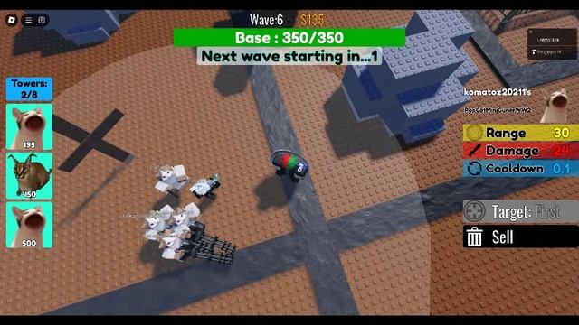 Новая карта,мобы,боец! #robloxstudio #roblox #CTD