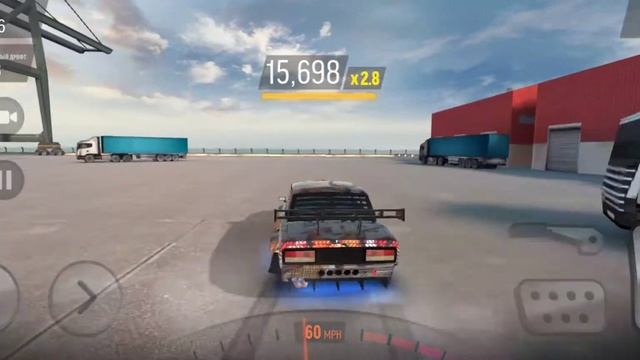 Долгий дрифт в игре Drift Max Pro смотреть онлайн