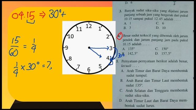 Sudut Jarum Jam 5.15 Menit смотреть онлайн