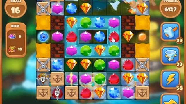 Сокровища пиратов уровень 6127 #Сокровищапиратов смотреть онлайн