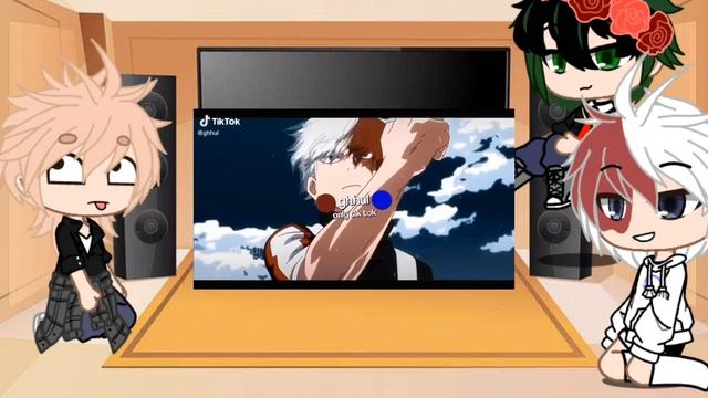 [реакция] обидчиков Деку на Качана и Деку (+шото-) да извините что заставила ждать