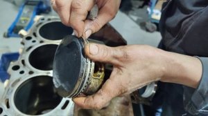 Состояние поршневой 2UZ-FE перед ремонтом