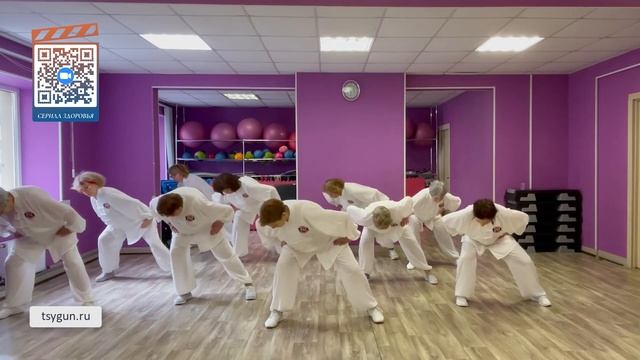 Комплекс Цигун Ба Дуань Цзин - 8 отрезов парчи. Группа Енакаевой Дины, С-Петербург #цигунонлайн смотреть онлайн