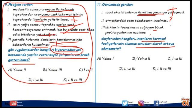 TYT BİYOLOJİ KAMPI 12. GÜN 1.VİDEO (EKOLOJİ - ÖABT SORULARININ TYT'YE UYARLANMASI) смотреть онлайн