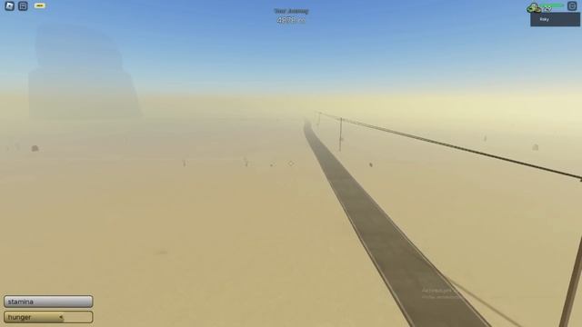 Я ПРОЛЕТЕЛ 500.000 МЕТРОВ НА ДВЕРИ В A Dusty Trip Роблокс !