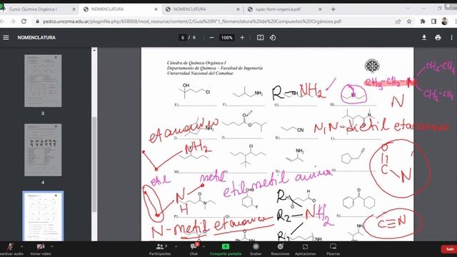 24-08 Consulta Nomenclatura de Compuestos Orgánicos-Ejercicio 13_C, H, I y J Parte II смотреть онлайн