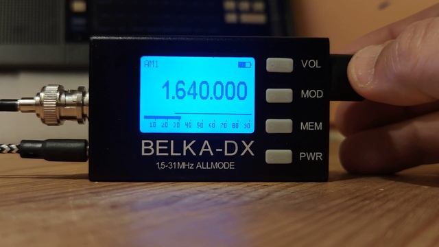 Belka-DX. Прием на средних волнах и пионерском диапазоне. смотреть онлайн
