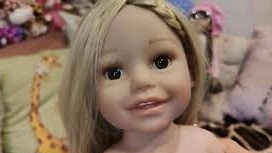 Кукла с сайта АлиЭкспресс 45 см не шарнирная, распаковка посылки смотреть онлайн