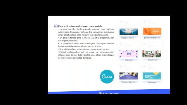 Replay Démo "Comment créer et déployer une signature mail" de Boost My Mail смотреть онлайн