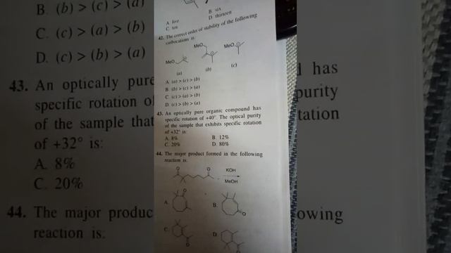 What is Percentage of Optical Purity of Organic Sample lMotherWorld #csirnet смотреть онлайн