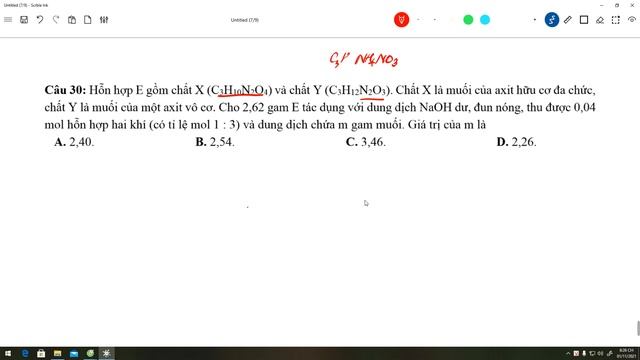 Sửa đề 3 amin- aminoaxit NC смотреть онлайн