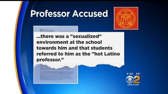 USC PhD Student Accuses Professor Of Sexual Harassment смотреть онлайн
