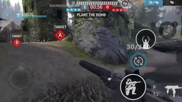 Warface ( Plant The Bomb Mode 2 ) Android S10+ 60fps 1080p Blackshark Cooler смотреть онлайн
