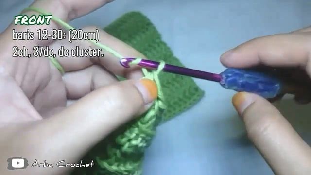 ROMPI RAJUT UNTUK PEMULA || HOW TO CROCHET EASY VEST FOR BEGINNERS смотреть онлайн