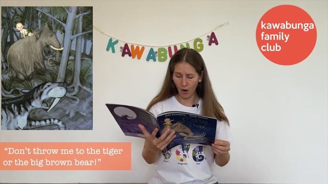 "Cave Baby" by Julia Donaldson and Emily Gravett. Storytime with kawabunga teachers. Reading aloud. смотреть онлайн
