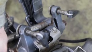Ремонт подвески и замена ручки фиксатора на YAMAHA F20B