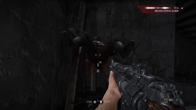 Wolfenstein: The Old Blood Funny Bugged Soldier