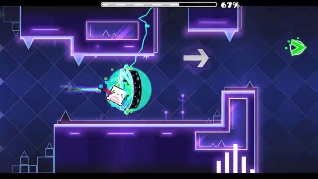 Smile by Nikce (Demon, With coin) - Geometry Dash 2.11 смотреть онлайн