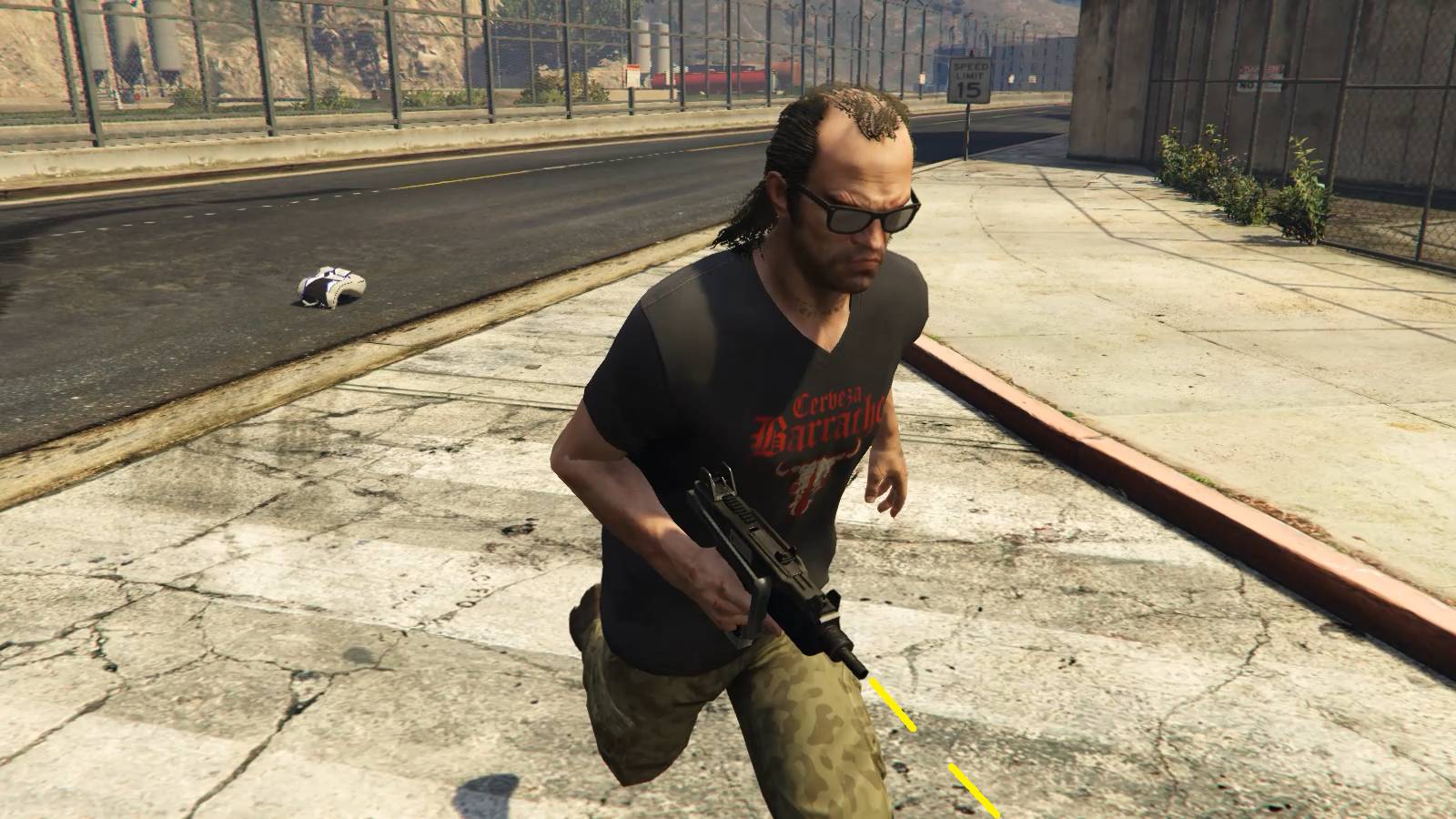 Мужской стриптиз (солдат) GTA 5 исполнитель (Тревор Филипс)