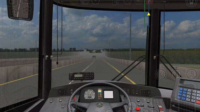 Proton Bus Simulator Core. Карта:Mossilva RMBS. Маршрут: Nº205. Автобус: SU 18 Lll Hybrid.