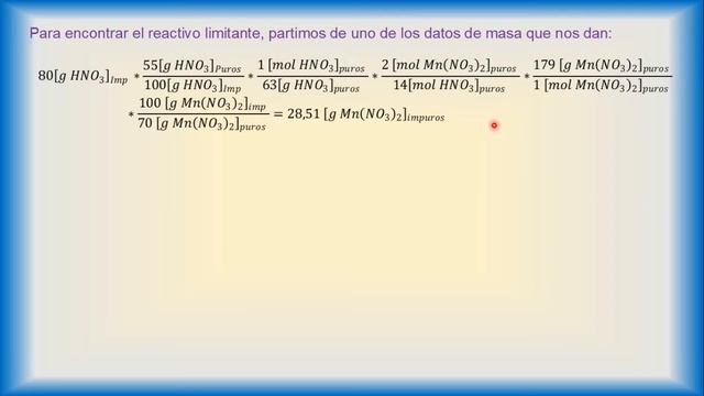 BALANCE DE MATERIA | Balance con reacción química | Ej. 12 смотреть онлайн
