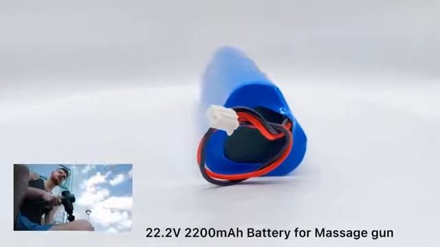 Popular 18650 Lithium ion battery pack 22.2v for Massage gun смотреть онлайн