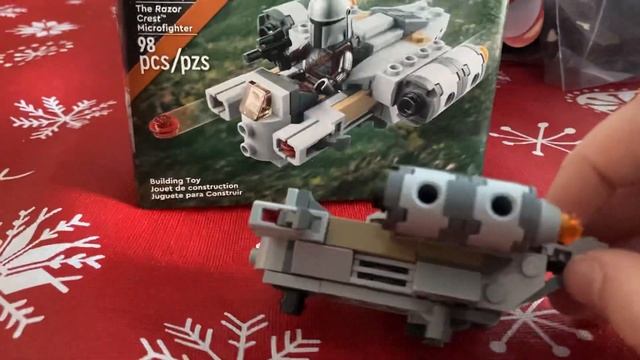 Lego Star Wars Razor crest Mircofighter review set number is 75321 смотреть онлайн
