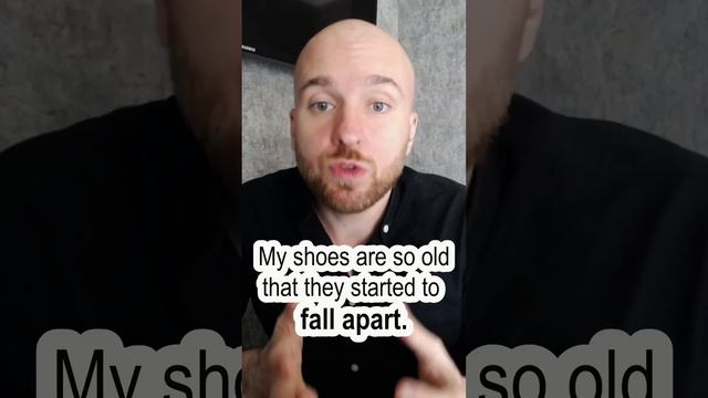 Фраза дня! Фразовый глагол fall apart смотреть онлайн