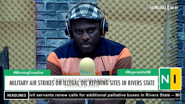 Environmentalist Criticises NAF Airstrikes, Calls For Legalisation Of Artisanal Refining смотреть онлайн