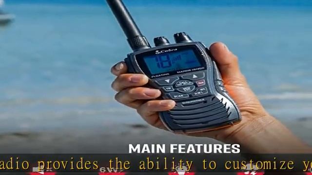 Cobra MR HH350 FLT Handheld Floating VHF Radio - 6 Watt, Submersible, Noise Cancelling Mic, Backlit смотреть онлайн