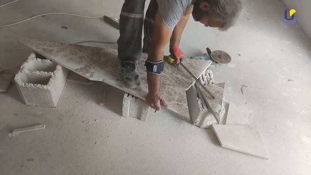 Mermerciden yuvarlak merdivene mermer granit böyle döşenir - Marble granite flooring master смотреть онлайн