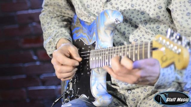 Fender Standard Stratocaster HSS Swirl Electric Guitar смотреть онлайн