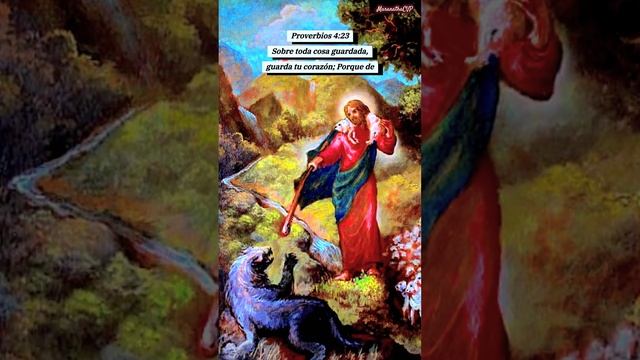Sobre toda cosa guardada, guarda tu corazón Porque de él mana la vida #Proverbios 4:23 смотреть онлайн